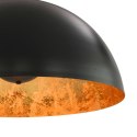  Lampy sufitowe, 2 szt., czarno-złote, półkoliste, 50 cm, E27 Lumarko!