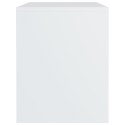  2 białe szafki nocne, wysoki połysk, 40x30x40 cm, płyta wiórowa Lumarko!