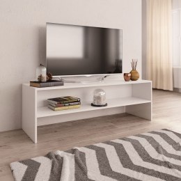  Szafka pod TV, biała, 120 x 40 x 40 cm, płyta wiórowa Lumarko!