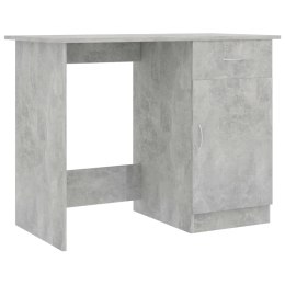  Biurko, szarość betonu, 100x50x76 cm, płyta wiórowa Lumarko!