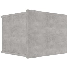  Szafka nocna, betonowy szary, 40 x 30 x 30 cm, płyta wiórowa Lumarko!