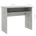  Biurko, szarość betonu, 90x50x74 cm, płyta wiórowa Lumarko!
