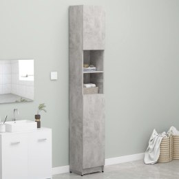  Szafka łazienkowa, szarość betonu 32x25,5x190 cm, płyta wiórowa Lumarko!