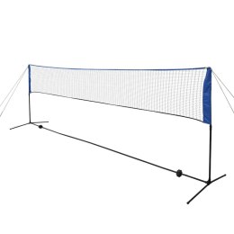Lumarko Siatka do badmintona, lotki, 500x155 cm