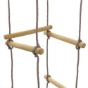  Drabinka sznurowa dla dzieci, 200 cm, drewniana Lumarko!
