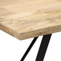  Stół jadalniany, 140 x 80 x 76 cm, z litego drewna mango Lumarko!
