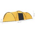  Namiot turystyczny typu igloo, 650x240x190 cm, 8-os., żółty Lumarko!