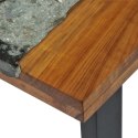  Stolik typu konsola, drewno tekowe, 100 x 35 x 75 cm Lumarko!