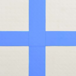  Mata gimnastyczna z pompką, 60x100x20 cm, PVC, niebieska Lumarko!