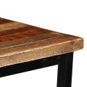  Stolik konsola, lite drewno tekowe z odzysku, 90 x 30 x 76 cm Lumarko!