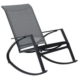 Lumarko Bujane krzesła ogrodowe, 2 szt., textilene, ciemnoszare