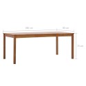  Stół do jadalni, miodowy brąz, 180 x 90 x 73 cm, drewno sosnowe Lumarko!