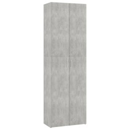 Lumarko Szafa biurowa, betonowy szary, 60x32x190 cm, płyta wiórowa