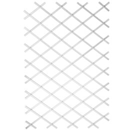 Lumarko Ogrodowa krata do pnączy, 100x200 cm, PVC, biała, 6040703