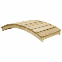  Mostek ogrodowy, 170 x 74 cm, impregnowane drewno sosnowe Lumarko!