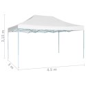  Rozkładany namiot imprezowy, 3 x 4,5 m, biały Lumarko!