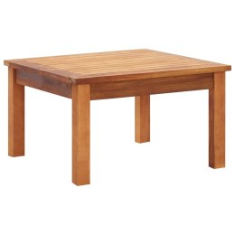 Lumarko Ogrodowy stolik kawowy, 60x60x36 cm, lite drewno akacjowe
