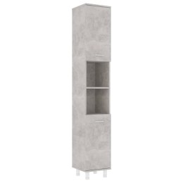  Szafka łazienkowa, szarość betonu, 30x30x179 cm, płyta wiórowa Lumarko!