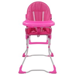 Lumarko Krzesełko do karmienia dzieci, różowo-białe