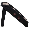 Składane schodki dla psa, czarne, 62 x 40 x 49,5 cm Lumarko!