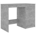  Biurko, szarość betonu, 140x50x76 cm, płyta wiórowa Lumarko!